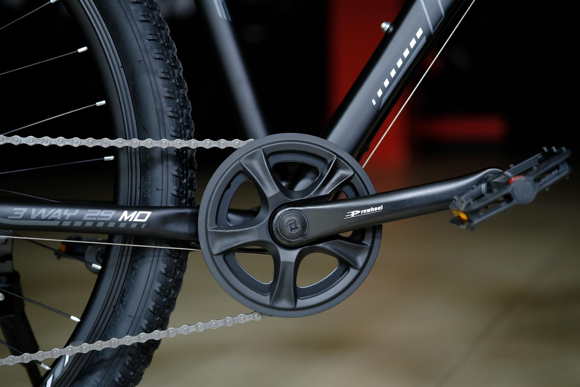 Система (шатун) 
 HOKE 3 Way 29 MD матовый чёрный-белый 21